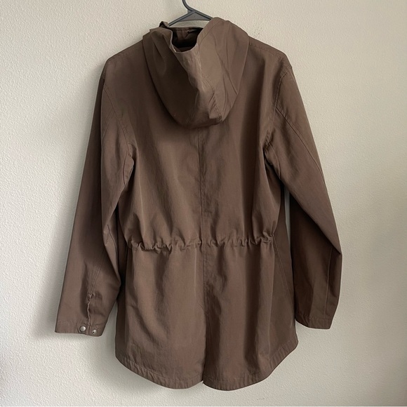Steven Alan Hooded Front Zip Rain Coat Jacket - Picture 6 of 7
